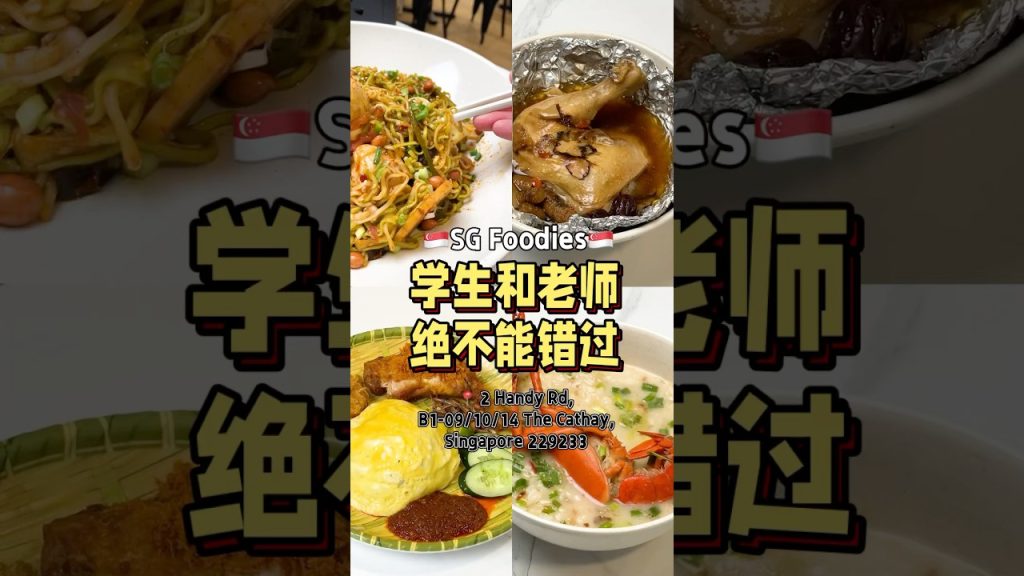 🇸🇬学生老师绝不能错过 #sgfoodies #美食